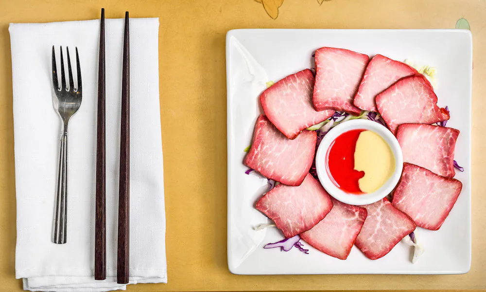 BBQ Pork at J & J Chinese Restaurant，a Chinese Restaurant in Issaquah